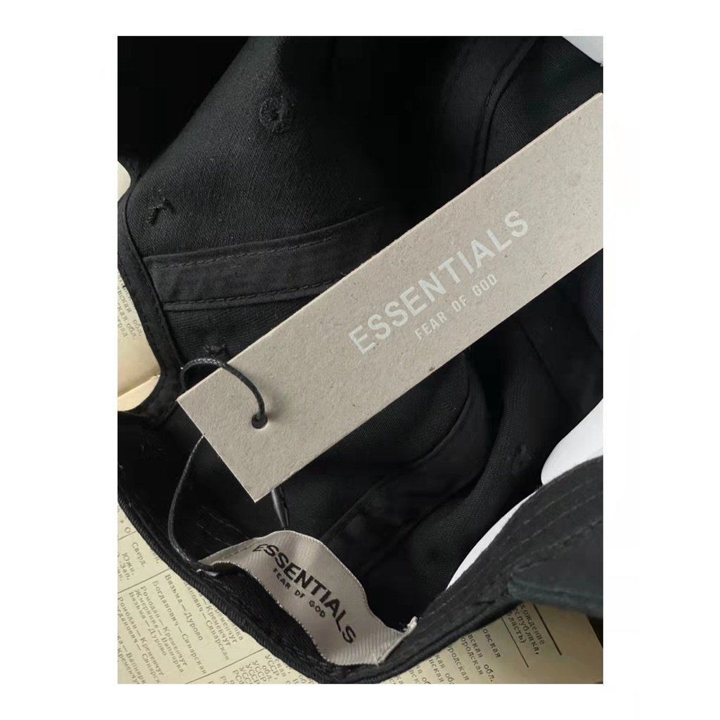 Mũ Lưỡi Trai ESSENTIALS  Vải Cotton Mềm Thêu Số 7 Thời Trang Cho Nam Và Nữ