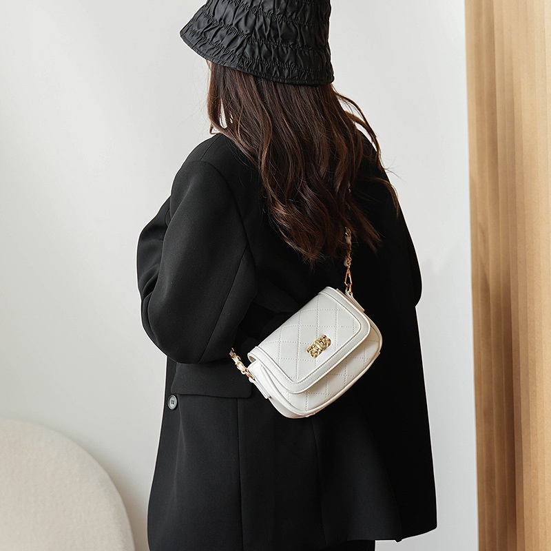 Túi đeo chéo IELGY dáng nhỏ hình thoi phong cách Hàn Quốc ngọt ngào cho nữ