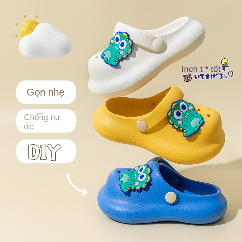 Xăng Đan Đế Dày Chống Trượt Thiết Kế Dễ Thương Cho Bé Trai