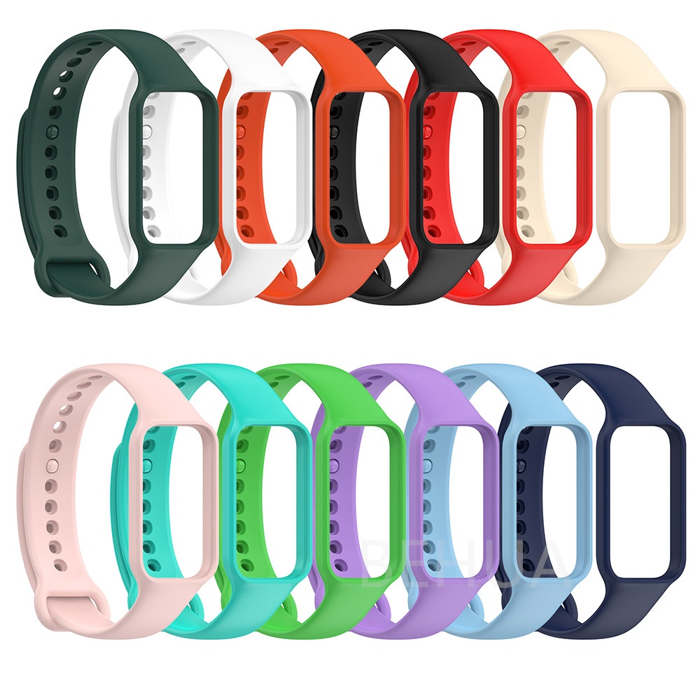 Dây Đeo Thay Thế Cho Đồng Hồ Thông Minh xiaomi redmi smart band2 / xiaomi band 8 active redmi band 2 Kèm Phim Bảo Vệ