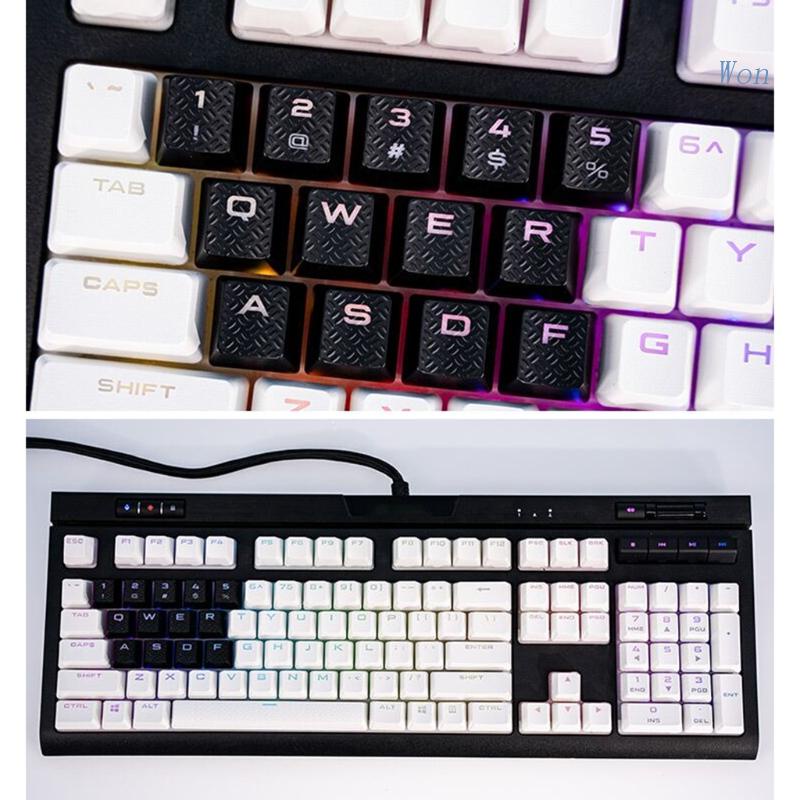 Bộ 13 Phím Nhựa ABS Có Đèn Nền Chống Trượt Chuyên Dụng Cho Bàn Phím Cơ Chơi Game