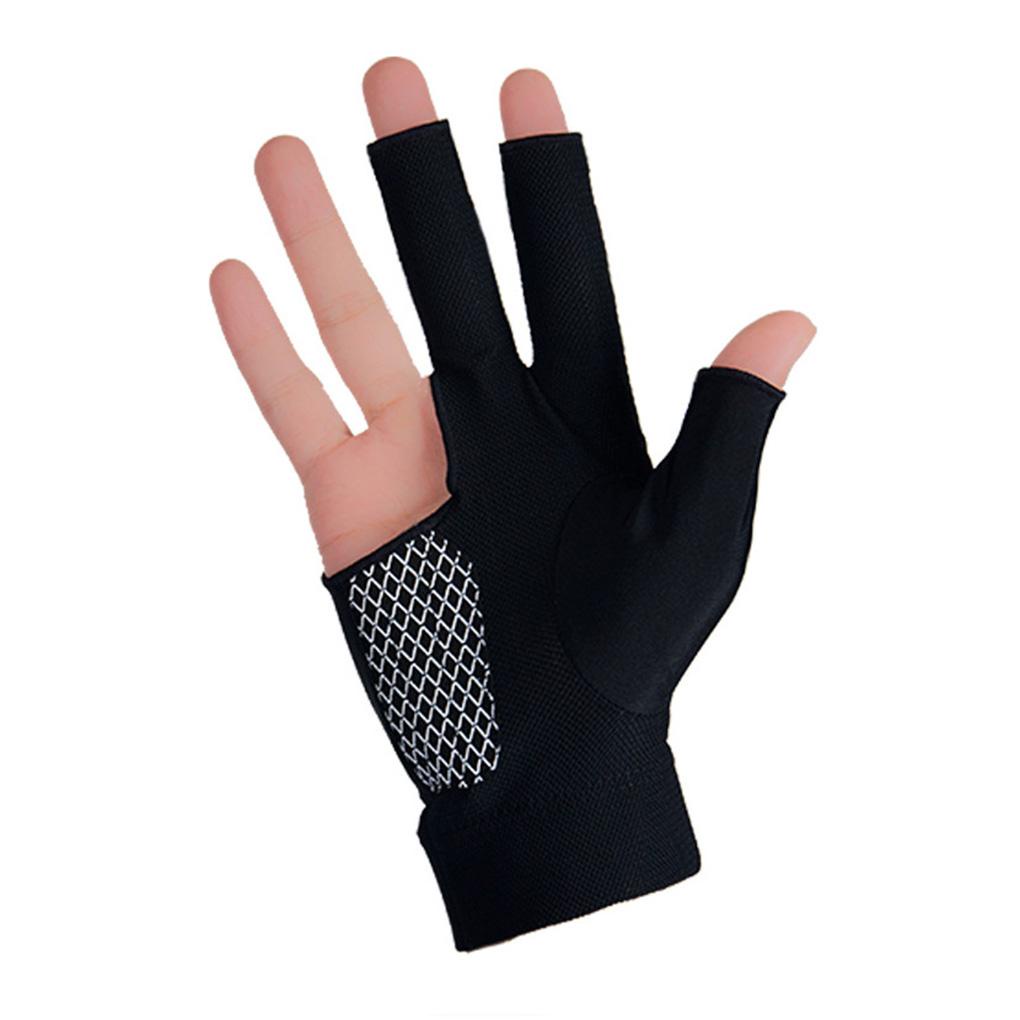 Găng Tay Hở Ngón Mềm Mại Chống Trượt Chuyên Dụng Chơi Bida