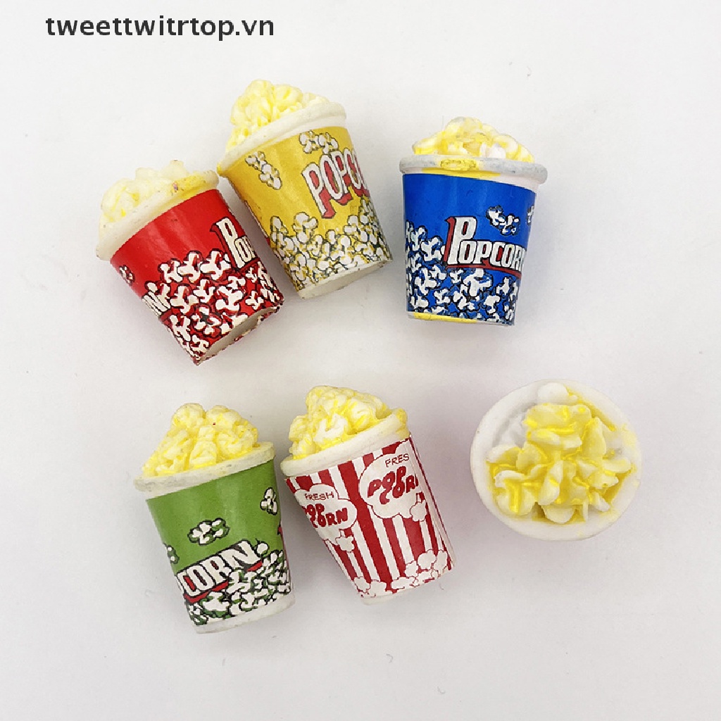 Set 5 Bình Nước mini Trang Trí Nhà Búp Bê