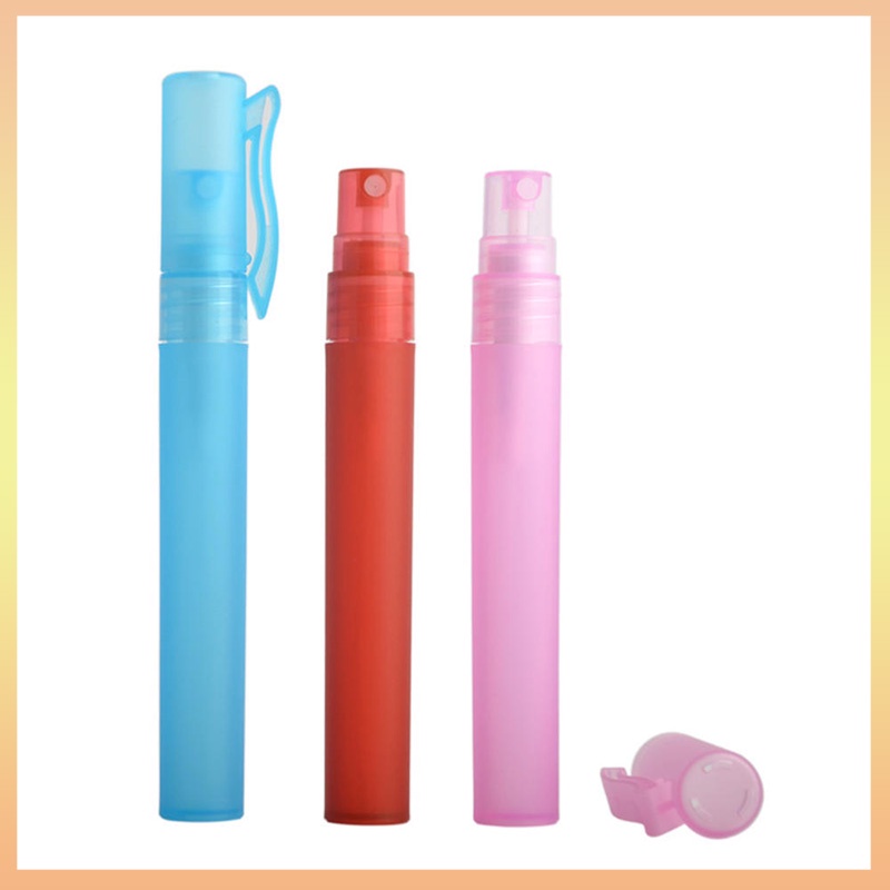 Set 5 Chai Nhựa Rỗng 10ml Đựng Nước Hoa Dạng Xịt Tiện Dụng