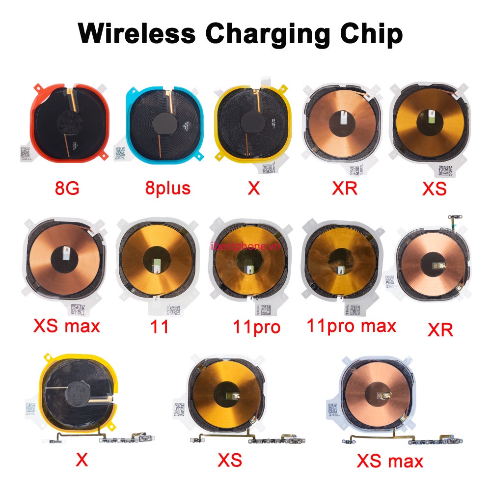 Chip Sạc Không Dây NFC Có Linh Hoạt Cho iPhone X XR XS Max 11 Pro Max