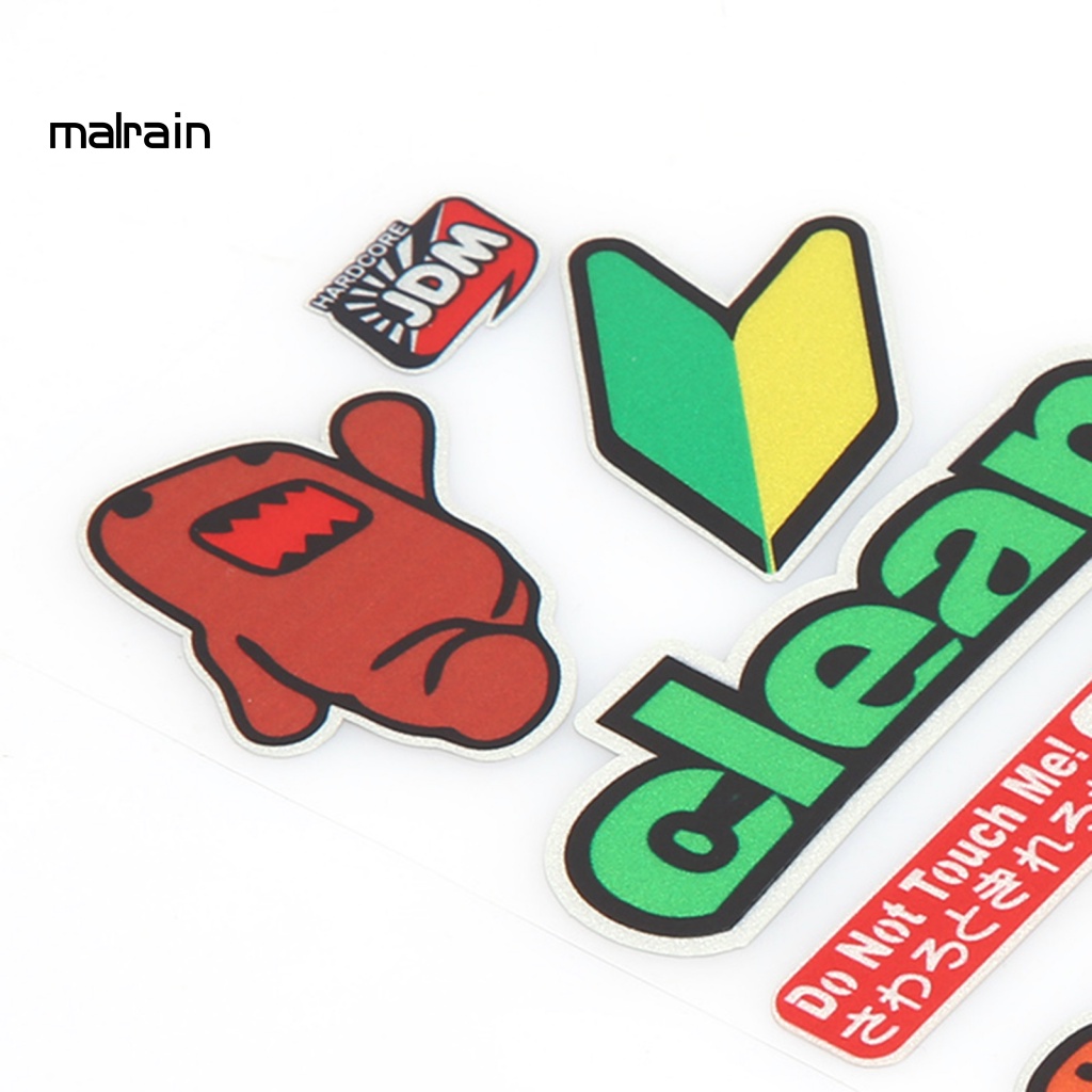 Bộ 5 Miếng Dán Trang Trí Xe Mô Tô Chống Mòn Dễ Tháo Gỡ