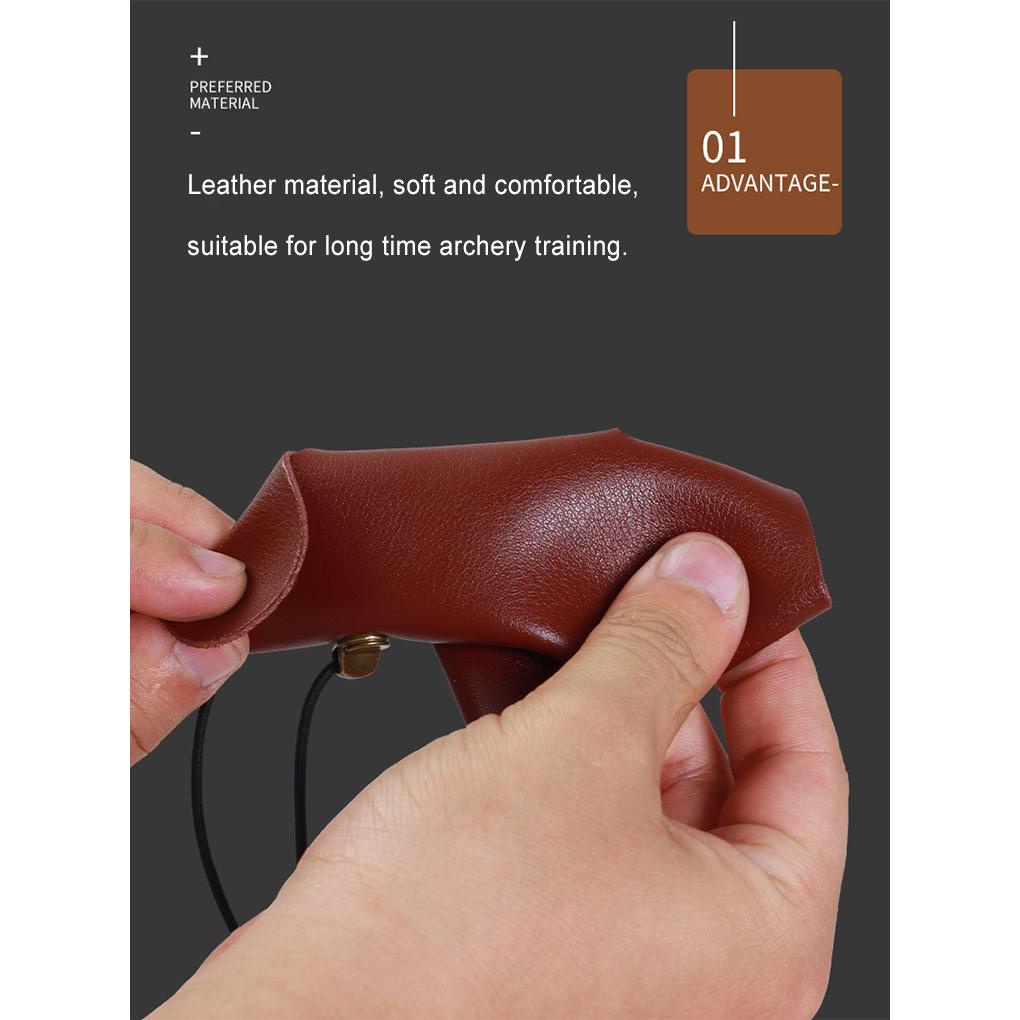 Set 2 Băng Đeo Ngón Tay Bảo Vệ Thoải Mái Khi Bắn Cung