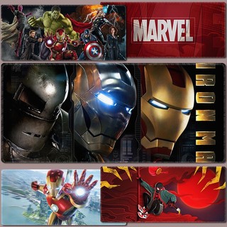 Iron Man mouse pad oversized thickened Spider-Man Marvel custom student mouse keyboard pad office desk pad