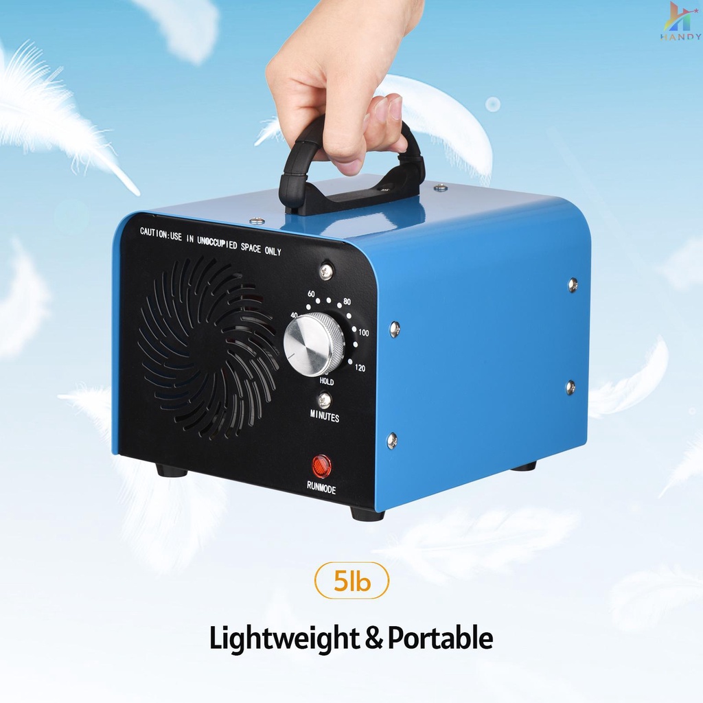 Máy Lọc Không Khí Ozone Kỹ Thuật Số Khử Mùi Phòng Khách Nhà Bếp Phòng Khách Loại Bỏ Mùi Hôi 20,000-30,000mg / h Phích Cắm US