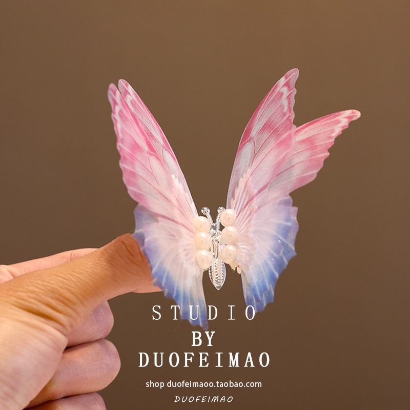 Kẹp Tóc Hình Bướm Dễ Thương Cho Nữ