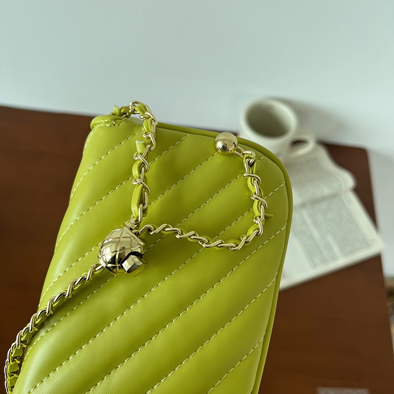 Túi Đeo Chéo Dây Xích Dáng Vuông Nhỏ Thời Trang Cao Cấp Cho Nữ