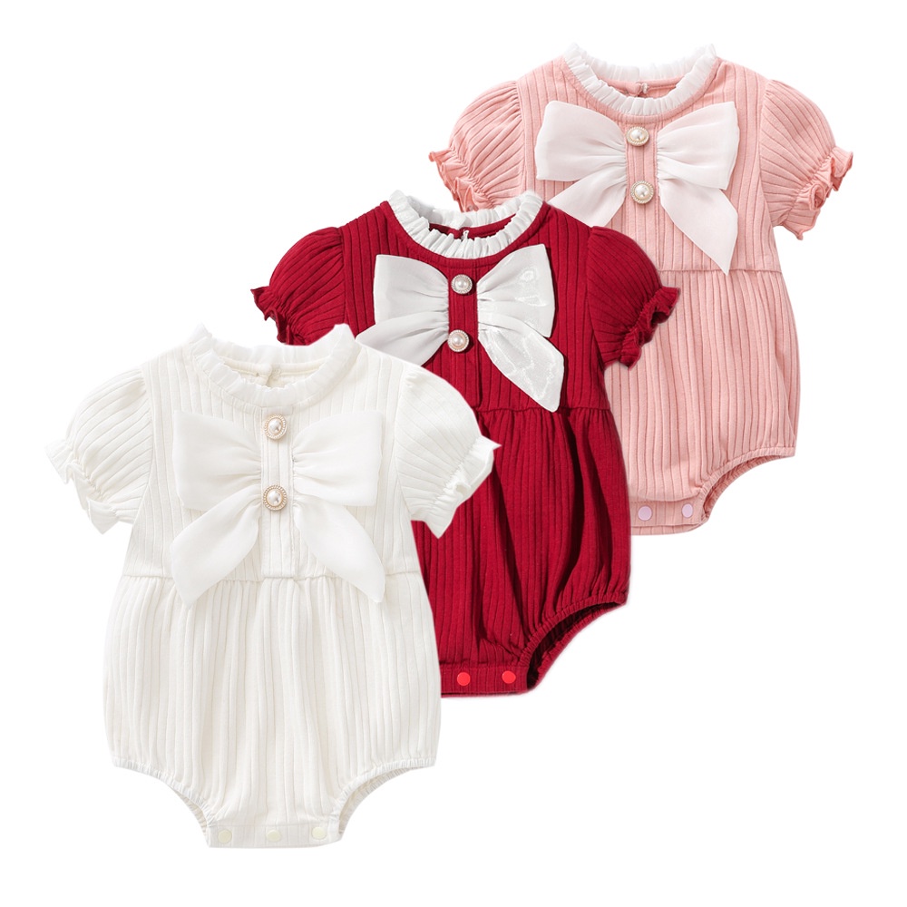 Áo liền quần PINPOO bằng cotton dễ thương cho bé sơ sinh