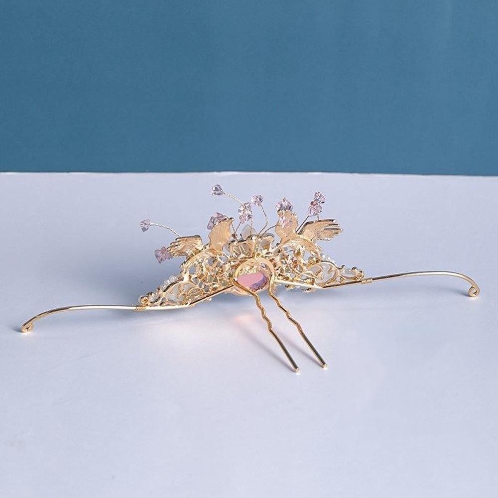 Trâm Cài Tóc Tua Rua Hình Hoa / Bướm Thời Trang Vintage Thanh Lịch Cho Nữ