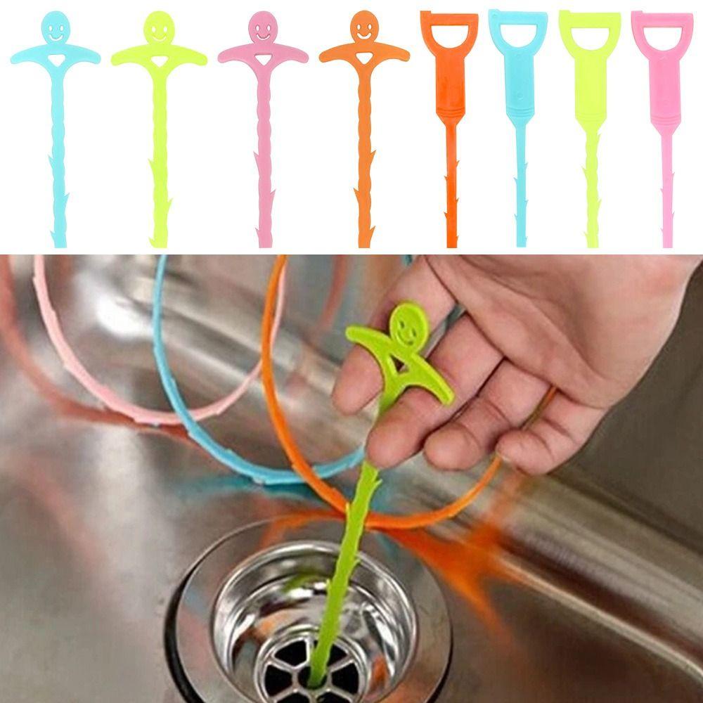 Set 10 Móc Lấy Tóc Làm Sạch Cống Thoát Nước Nhà Tắm Tiện Dụng