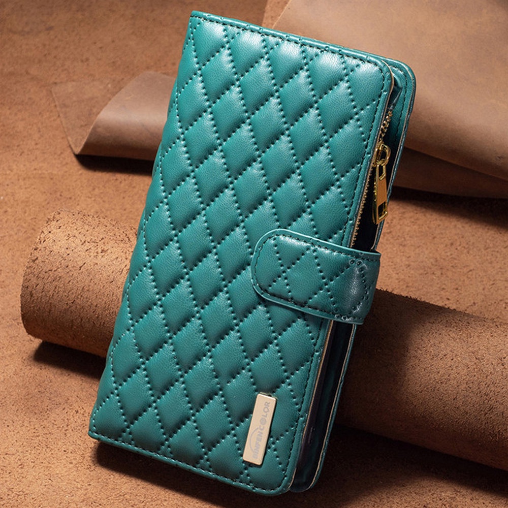 Bao Da Điện Thoại Dạng Ví Có Khóa Kéo Cho Samsung Galaxy A53 5G A13 M13 M23 M33 M53 A54 A 03 23 33 34 A73