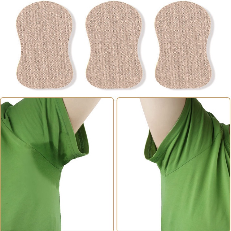 Miếng Dán Thấm Hút Mồ Hôi Thoáng Khí Vô Hình 1 Lần Cho Vùng Da Dưới Cánh Tay