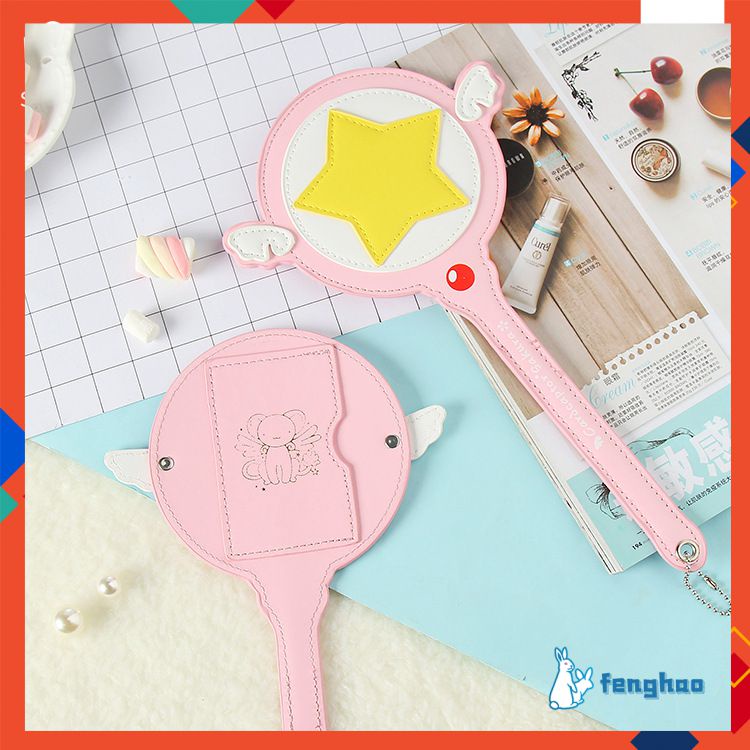 Đạo Cụ Cây Đũa Thần Anime Cây Gậy Cánh Sắt Cô Gái Sakura Star Staff Fairy Stick Gói Thẻ Xe Buýt Fenghao. Vn