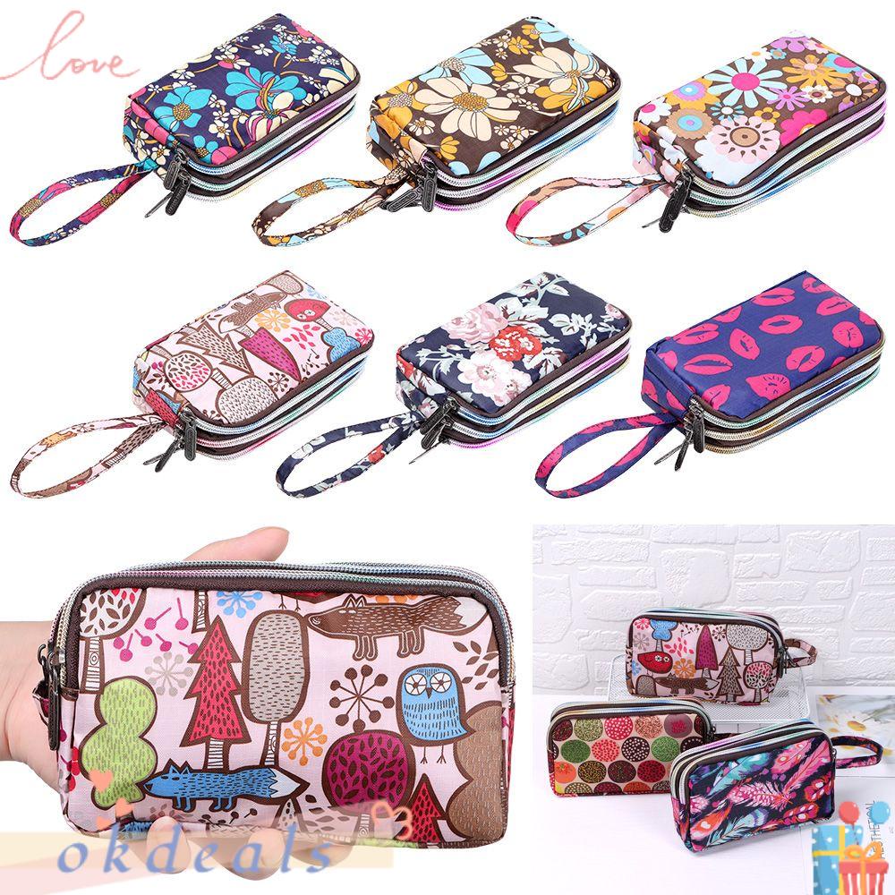 Ví Cầm Tay Ba Ngăn Sức Chứa Lớn Dành Cho Nữ