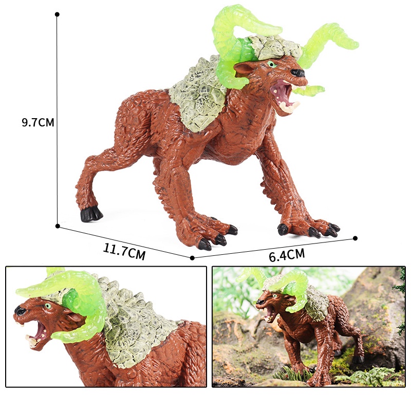 Mô Hình Quái Vật Magma Golem Trong Game Warcraft Trang Trí Bàn Làm Việc