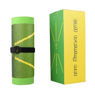 Golf Training Mat for Swing Detection Batting Golf Divot Grass Mat Set Portable