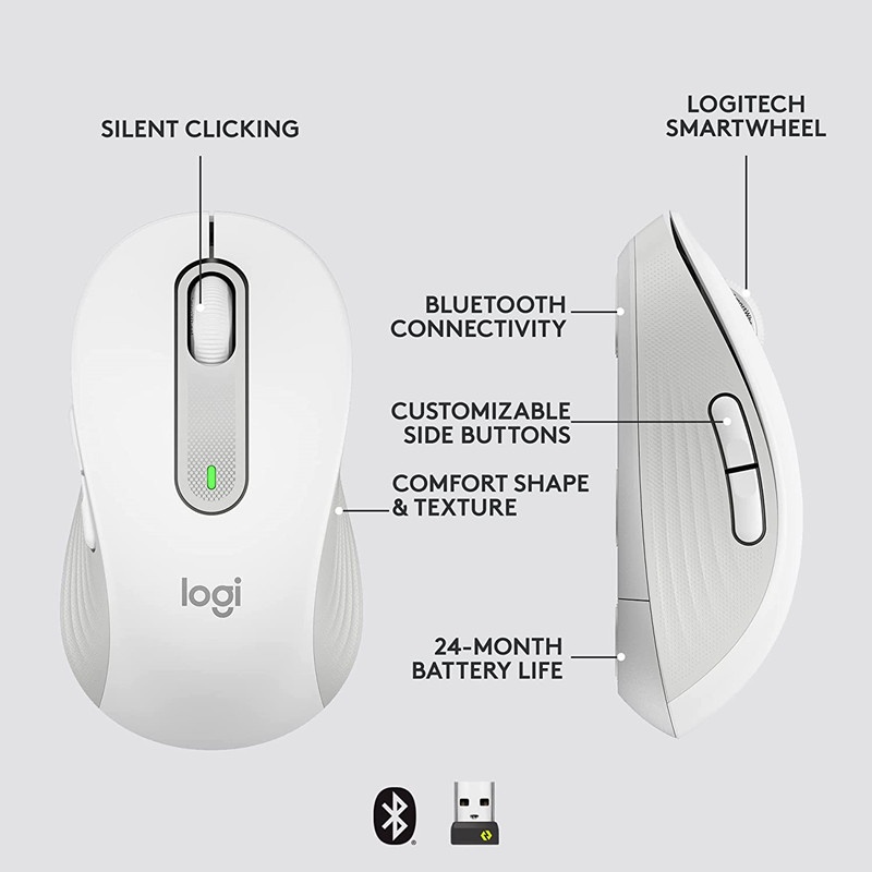 COD / Ship) Chuột Bluetooth Không Dây Mini Logitech M650L (COD / Ship) |  Shopee Việt Nam