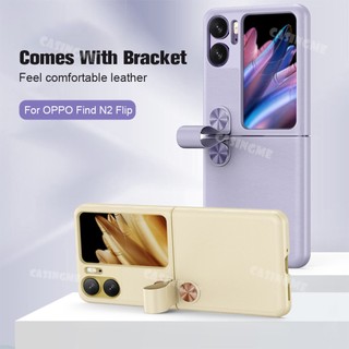 Ốp Điện Thoại PC Cứng Nắp Gập Chống Va Chạm Có Dây Đeo Cho Oppo Find N2 Oppo Find N2 N2Flip 5G FindN2Flip N 2 Flip 5G
