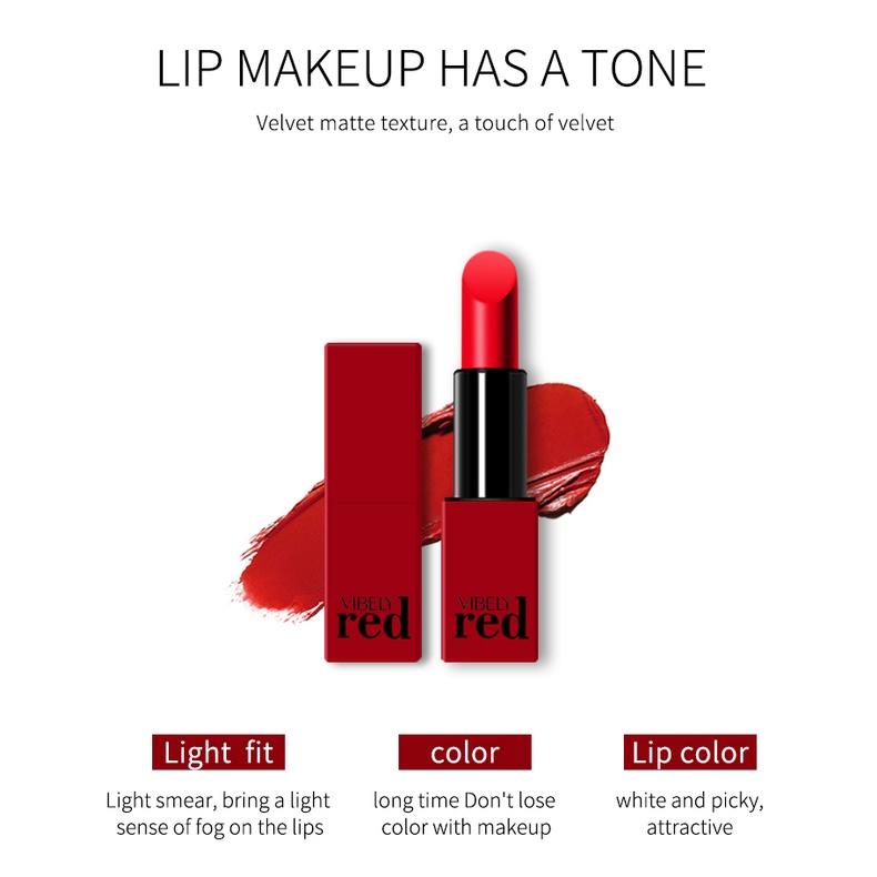 Son Lì Chống Nước Lâu Phai 10 Màu Sắc Lựa Chọn