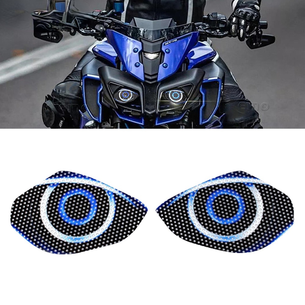 Miếng Dán Bảo Vệ Đèn Pha 3D Phía Trước Cho Xe Mô Tô Yamaha MT-10 MT10 2016 2017 3D