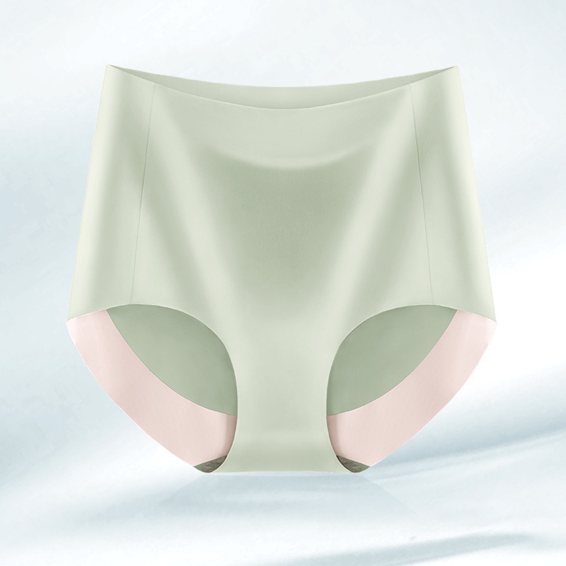 Quần Lót Định Hình Eo Không Đường May Bằng Lụa Mát Thoáng Khí Kháng Khuẩn Nâng Hông Bụng Cho Nữ