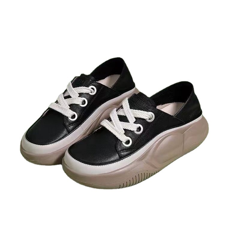 Giày Lười Đế Dày Phong Cách Retro Thời Trang Mới 2022