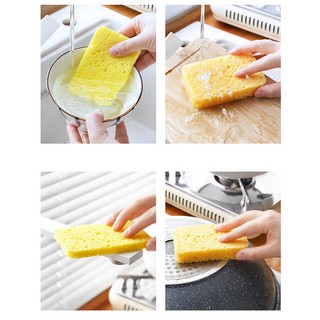 Set 2 Miếng Rửa Chén Bọt Biển / Miếng Rửa Bát Siêu Sạch