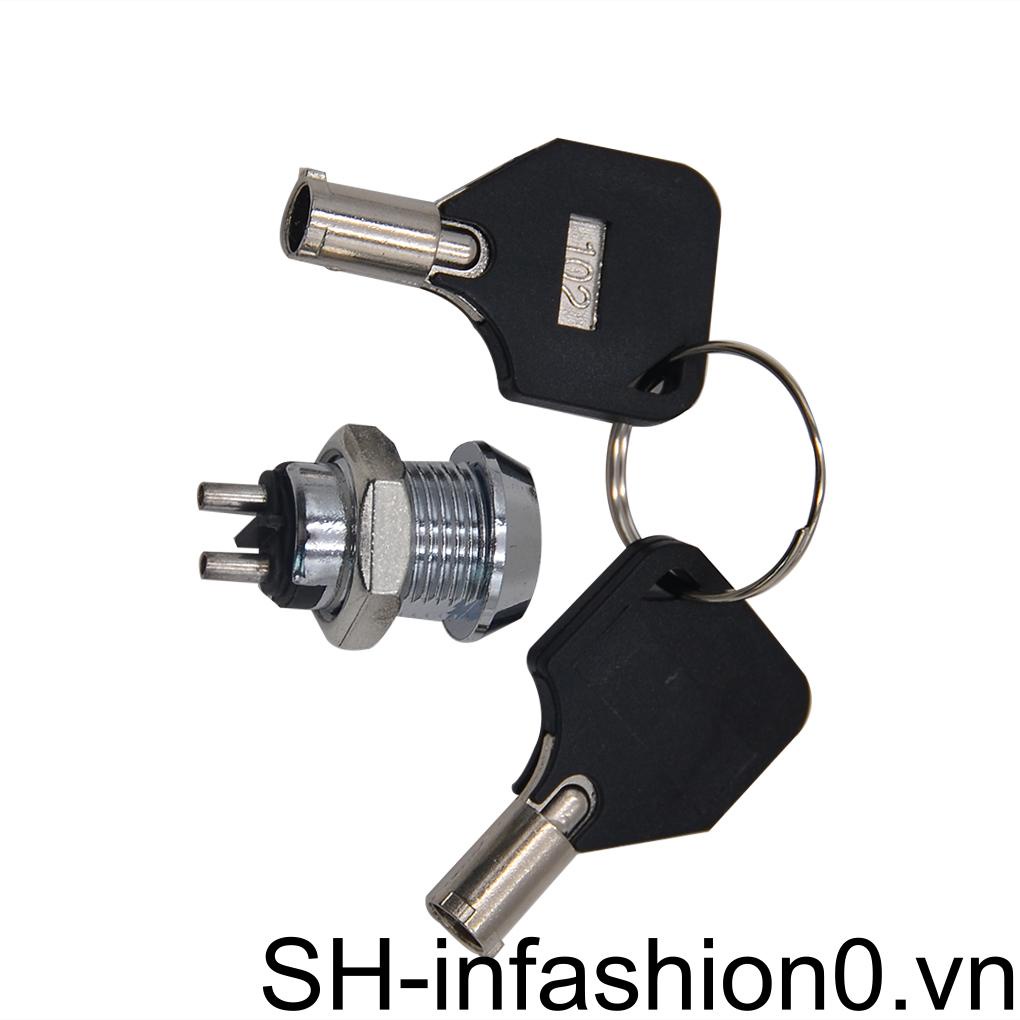 Set 3 Công Tắc Bật / Tắt Kèm 2 Chìa Khóa Thông Dụng