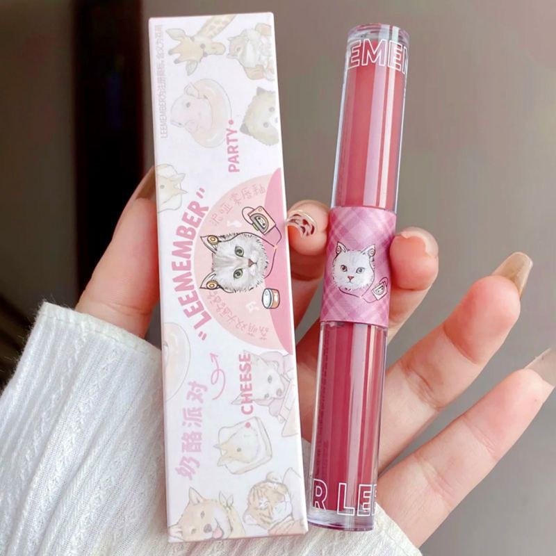 Son Môi Lì LEEMEMBER Hai Đầu Trang Điểm Dự Tiệc