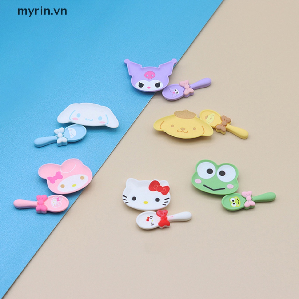 Muỗng Nhỏ Họa Tiết Hoạt Hình Dễ Thương Trang Trí Nhà Búp Bê myrin