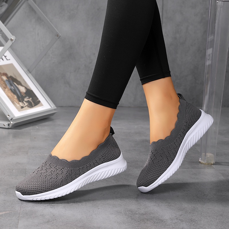 Giày Búp Bê Mũi Tròn Đế Bằng Size 36-42 Thời Trang Cho Nữ 2023