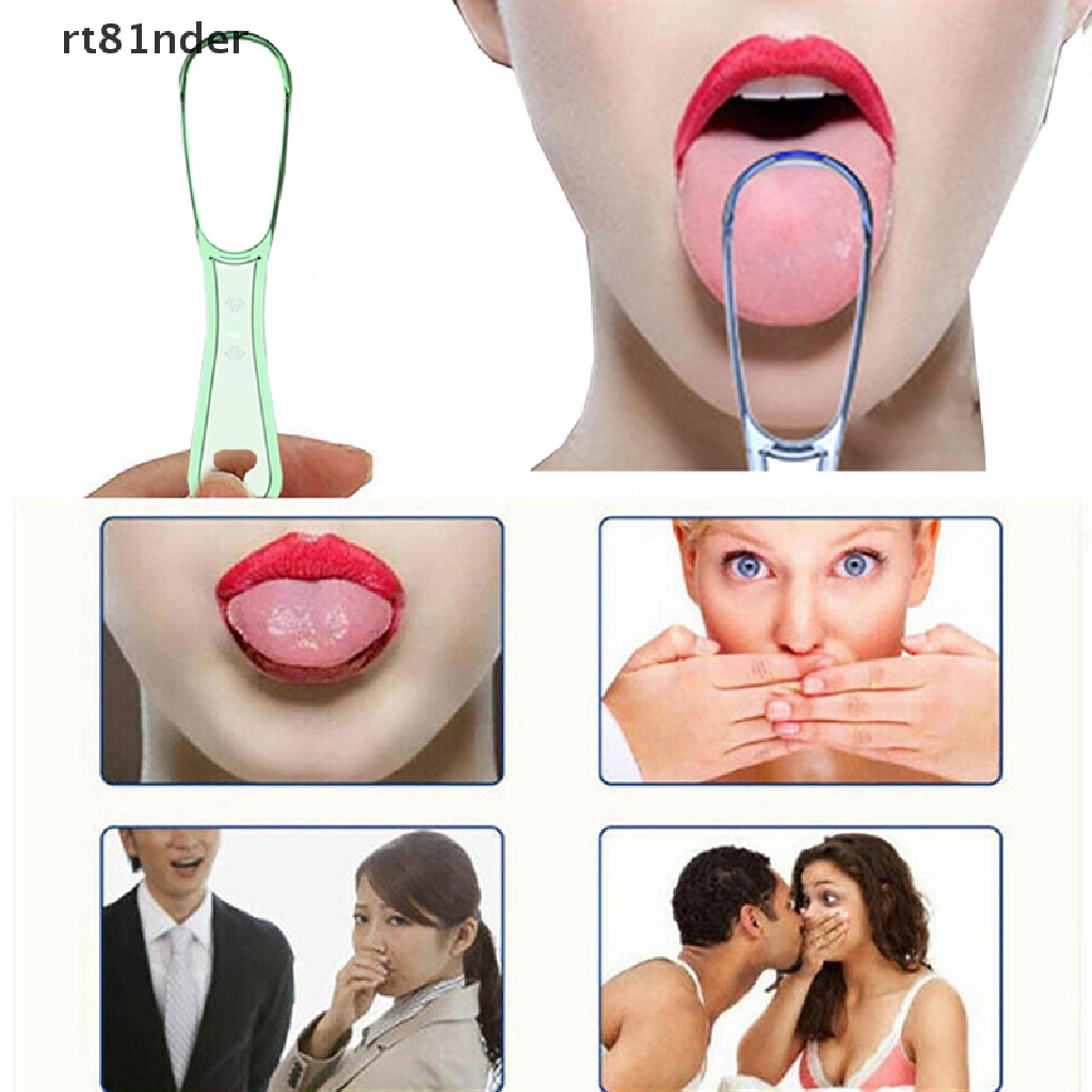 1 Dụng Cụ Vệ Sinh Lưỡi Răng Miệng Bằng Nhựa Có Thể Tái Sử Dụng