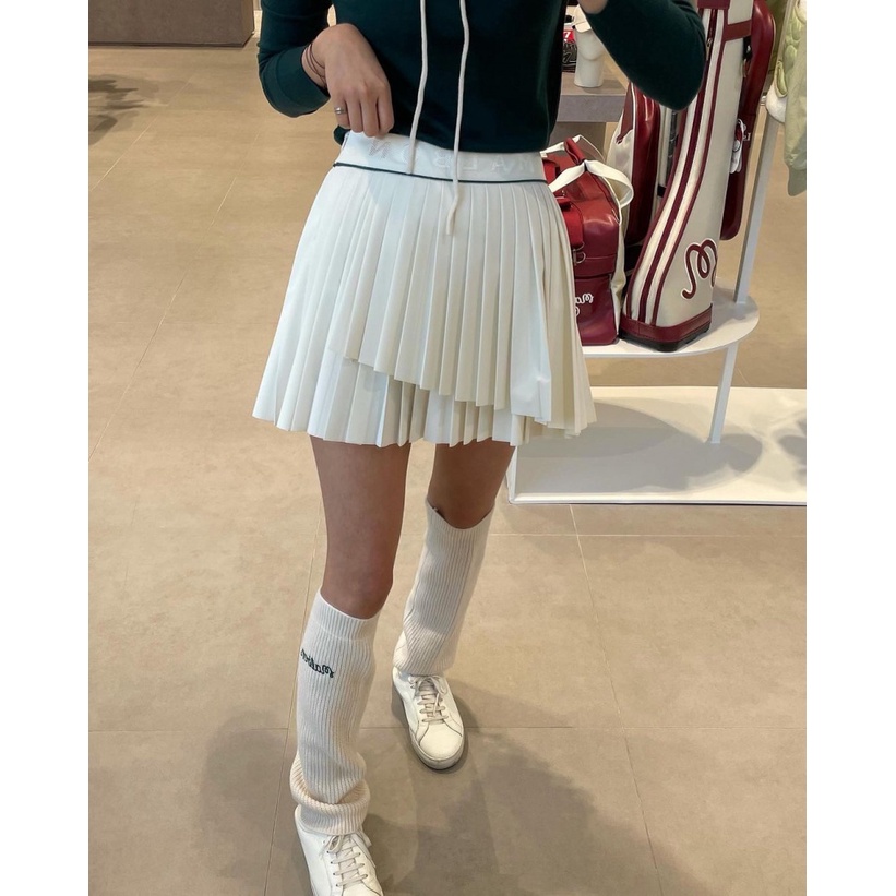 Chân Váy Xếp Ly Ôm Dáng Co Giãn Khô Nhanh Chống Lộ Hàng Khi Chơi golf Hakama NDRX