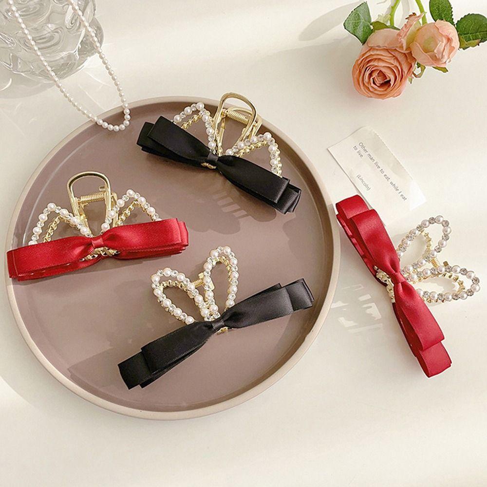 DANES Kẹp Tóc Càng Cua Lớn Hình Tai Mèo Thời Trang Hàn Quốc Mới Cho Nữ