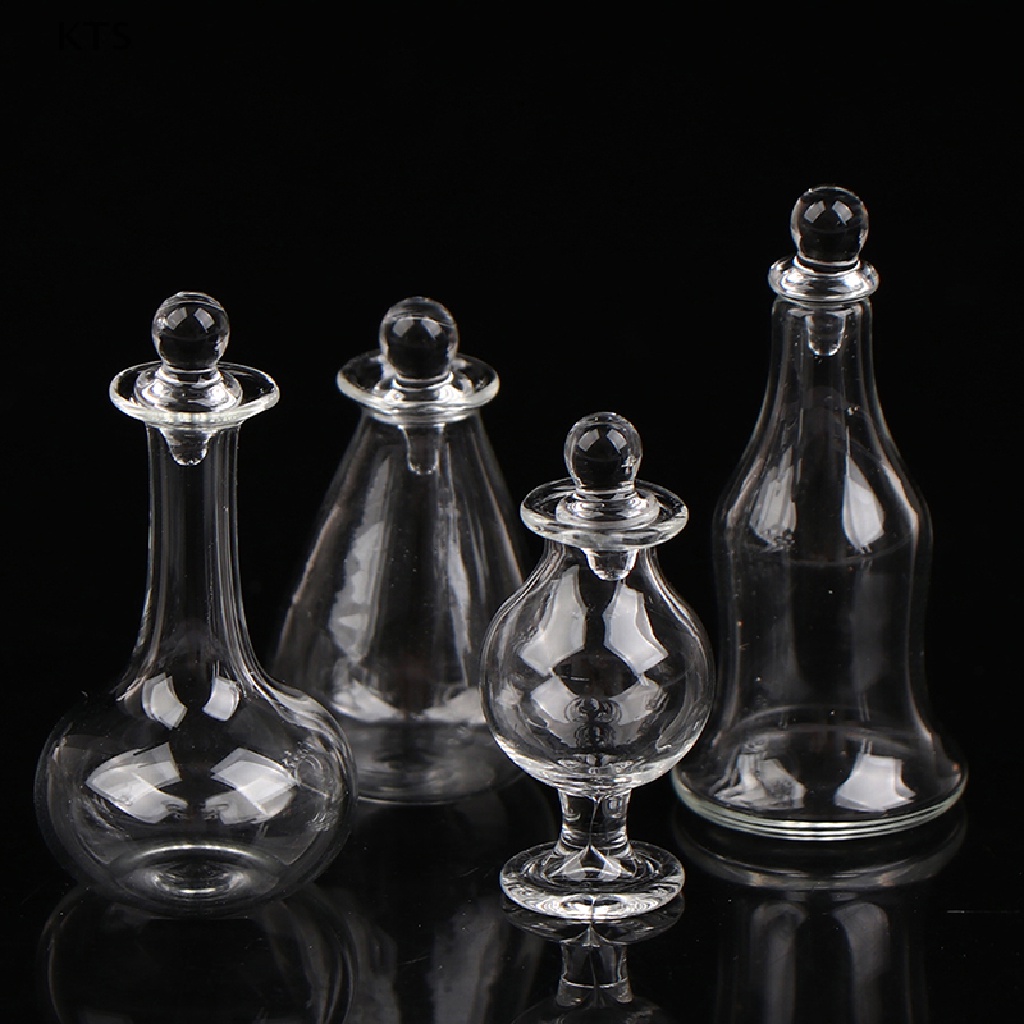 Hũ Thủy Tinh Đựng Kẹo Mini Tỉ Lệ 1 / 12 Trang Trí Nhà Búp Bê