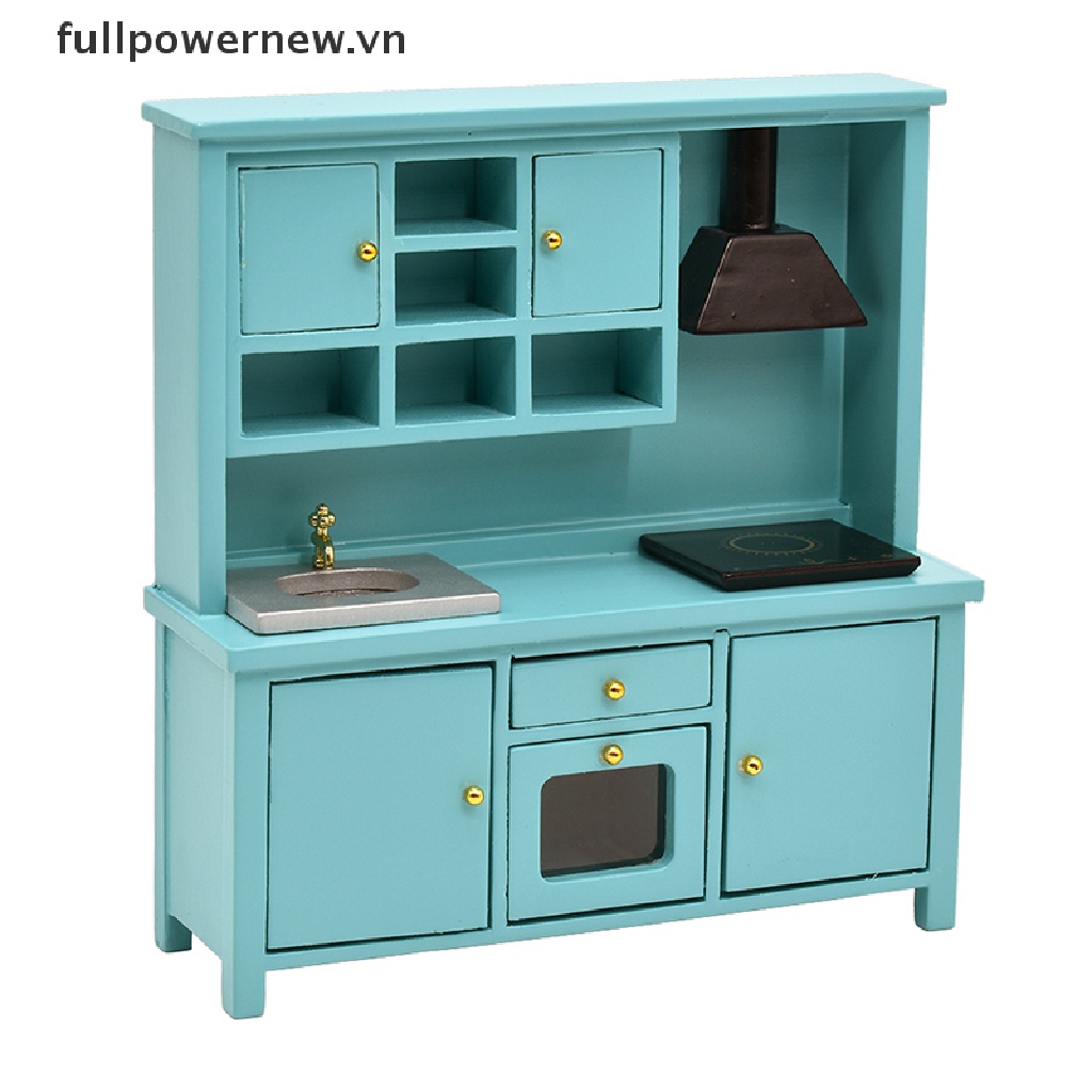 Mô Hình Tủ Bếp Mini Tỉ Lệ 1: 12 Trang Trí Nhà Búp Bê