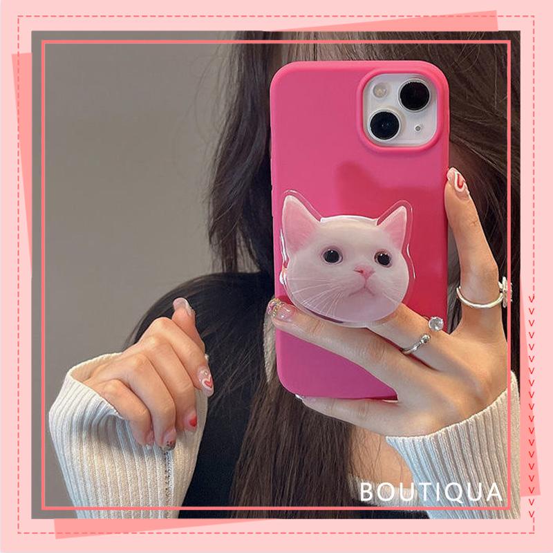 Giá Đỡ Điện Thoại Bằng Nhựa Acrylic Kiểu Dáng Hoạt Hình Dễ Thương-BA