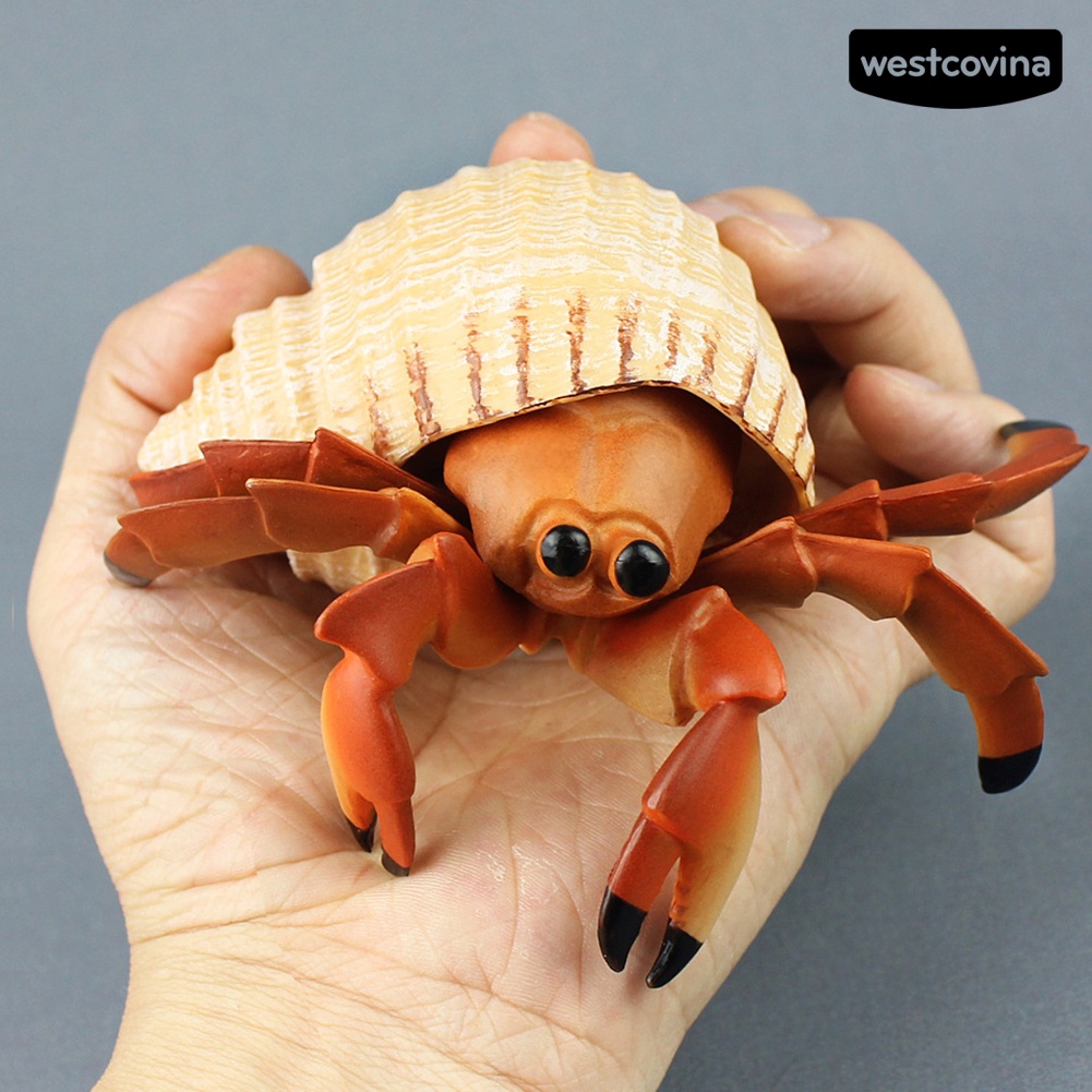 [COD]♋Mô Hình Đồ Chơi Chú Cua Biển Bằng PVC Để Bàn Trang Trí