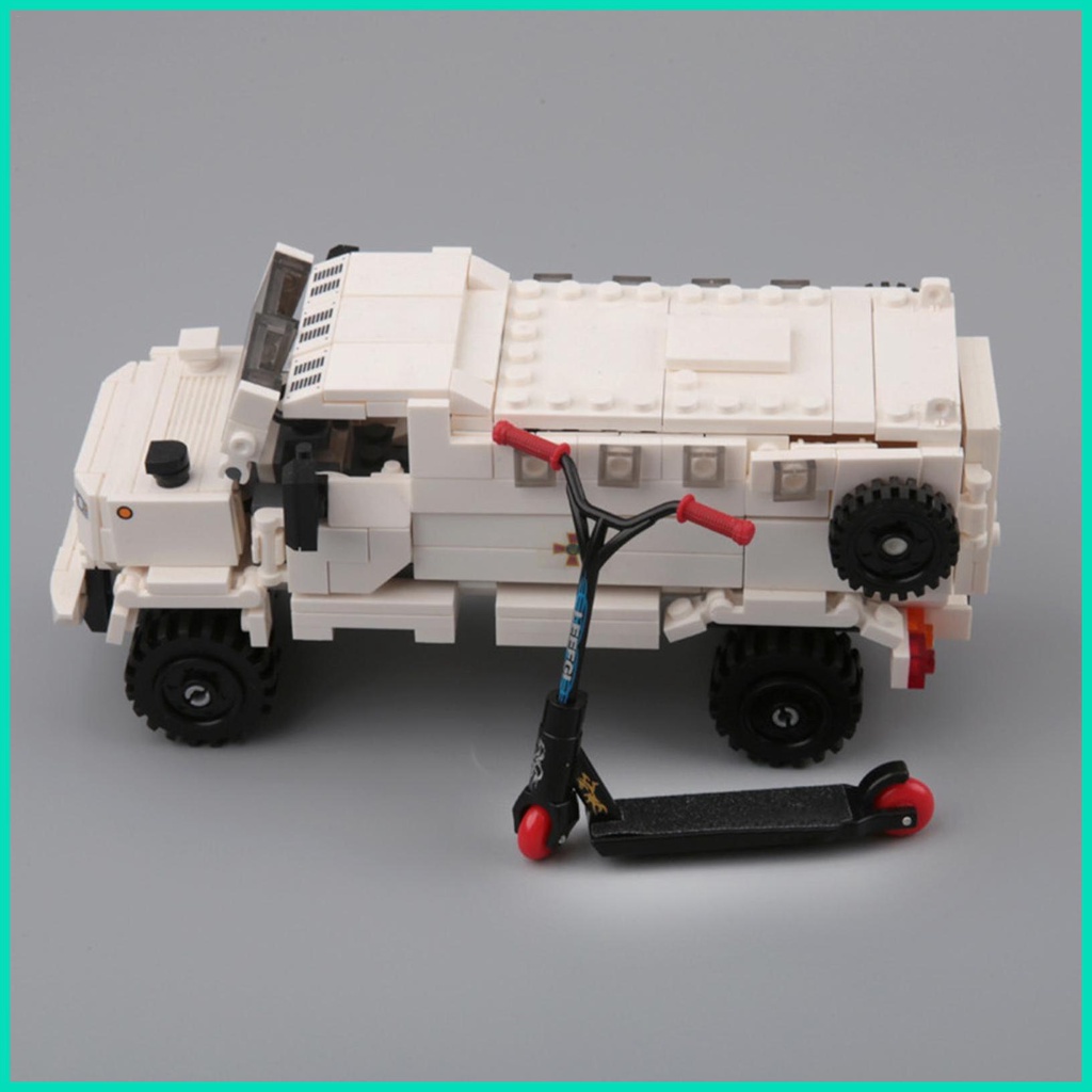 Xe tay ga mini mini hai bánh đồ chơi ngón tay màu đơn giản xe tay ga chuyển động đầu ngón tay ván trượt cho hjuvn