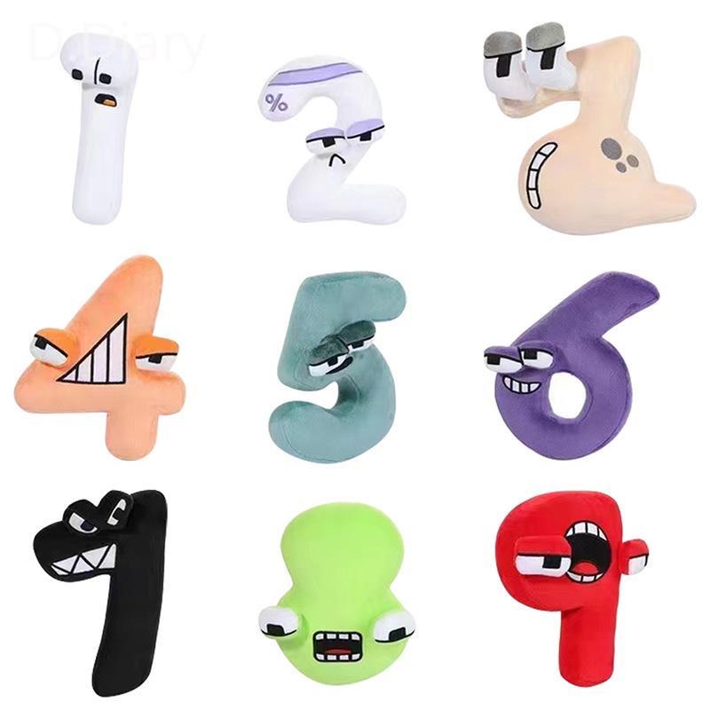 Thú Nhồi Bông Hình Chữ Số Từ 0-9 Cho Bé dreamdiary