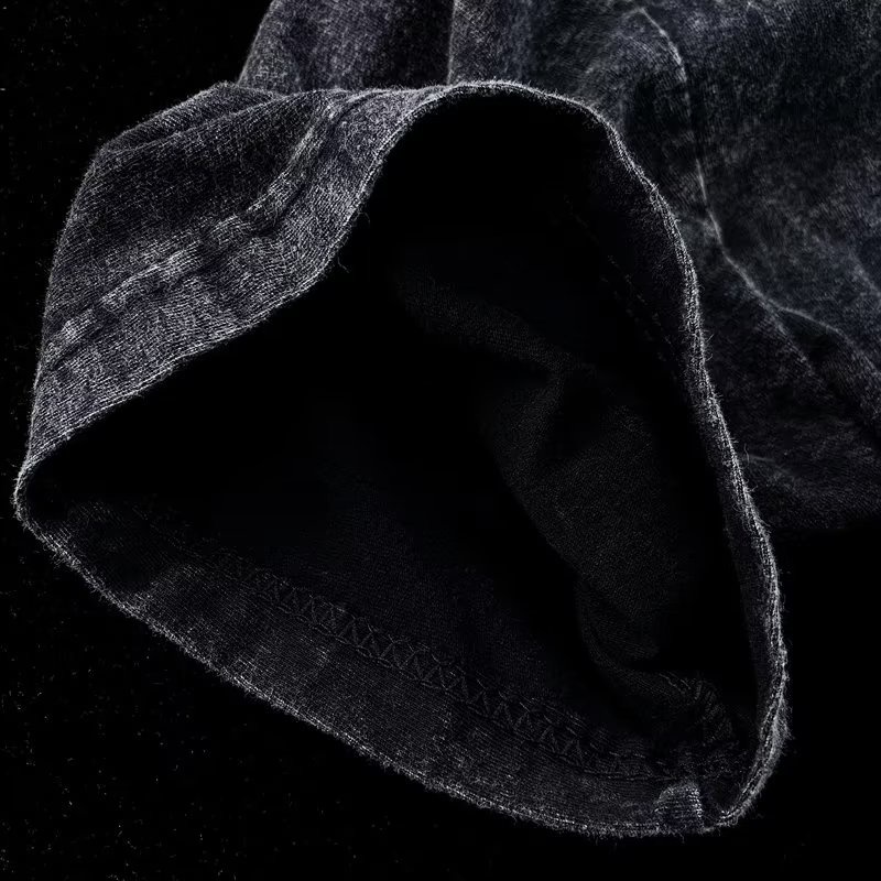 Áo Thun Tay Ngắn Dáng Rộng In Họa Tiết Đơn Giản Thời Trang Đường Phố Mới Cho Nam