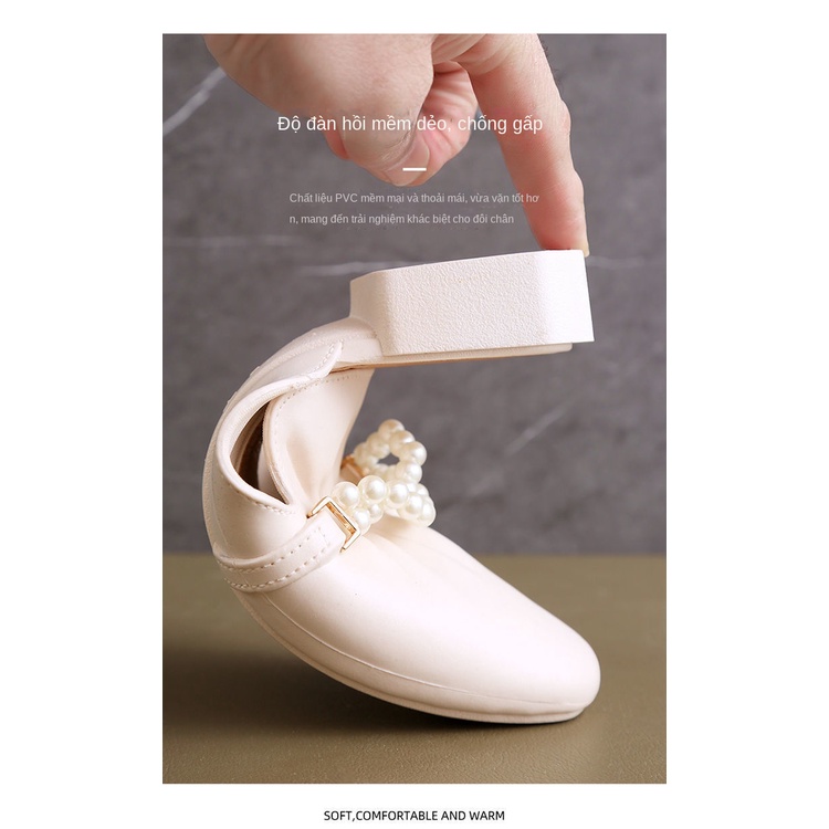 Dép Sandal dép độn đế Bít Mũi Phong Cách Hàn Quốc Thời Trang Cho Nữ big size giày oxford