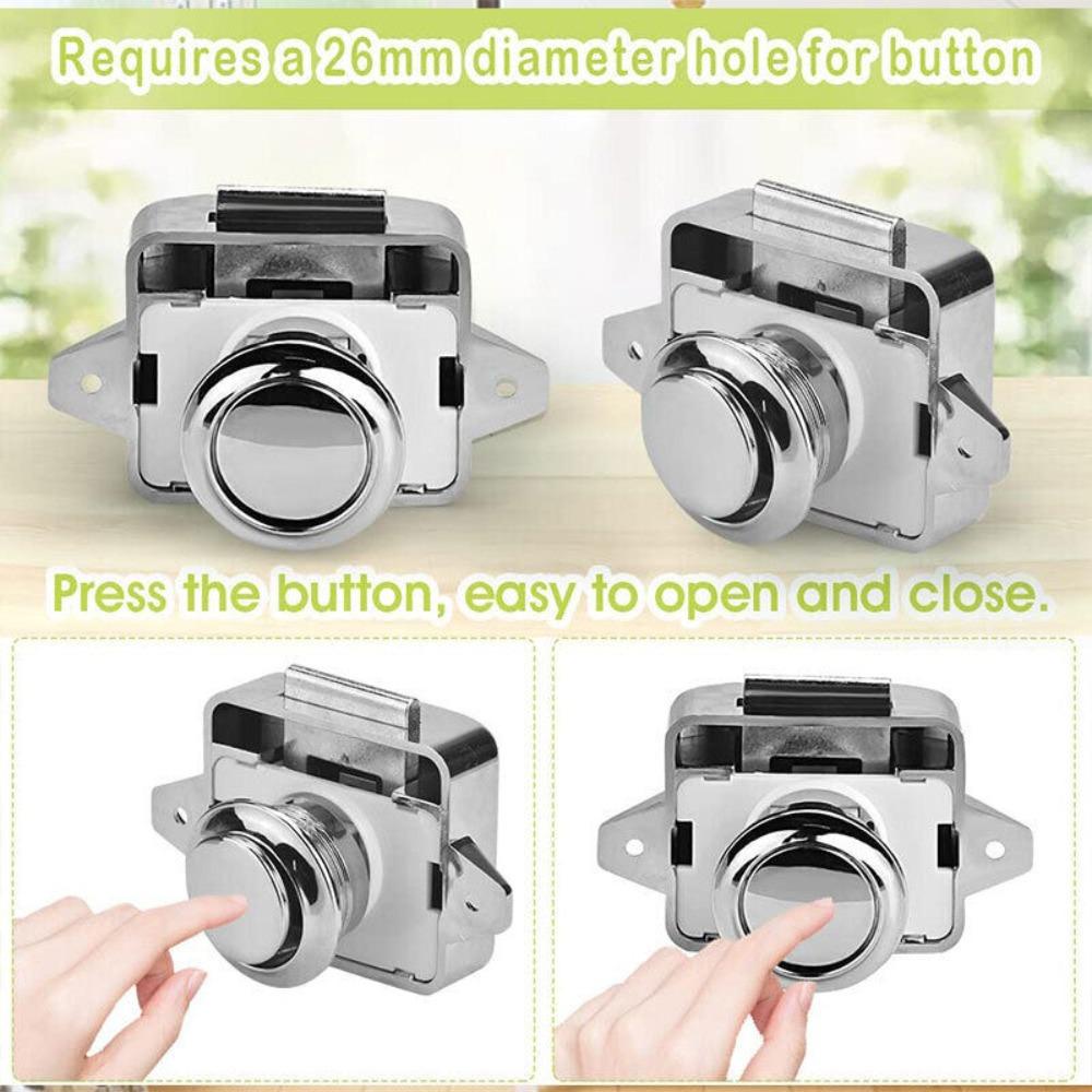 Nút Bấm Khóa Tủ Đồ Nội Thất Nhà Di Động