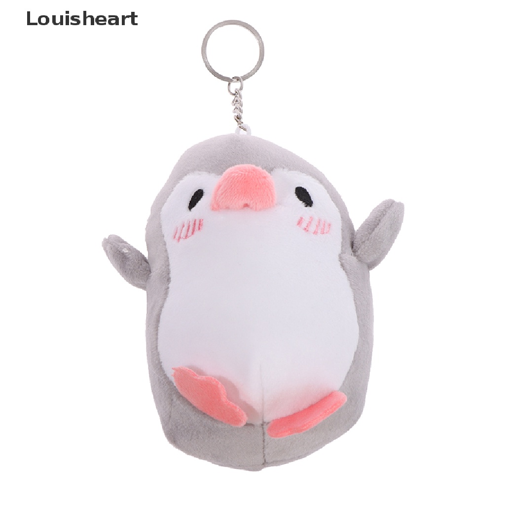 Thú Nhồi Bông Hình Chim Cánh Cụt 12CM Trang Trí Chìa Khóa