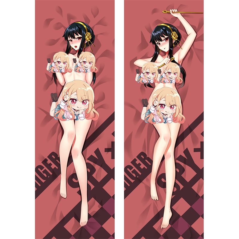 Vỏ Gối Ôm In Hình Anime Spy Family Yor Forger Dakim Sakura Dễ Thương