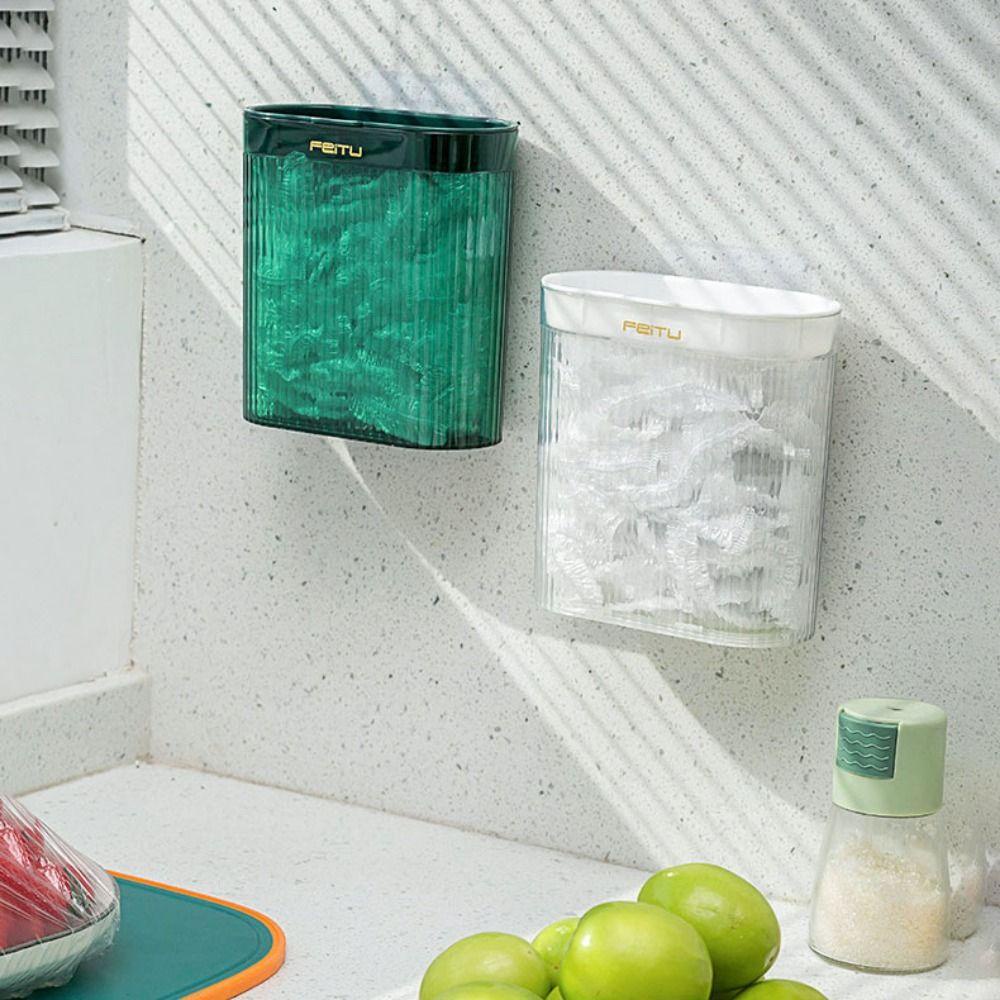 YNATURAL Hộp Nhựa Đựng Màng Bọc Thực Phẩm Dùng Một Lần Cho Nhà Bếp Nhà Tắm